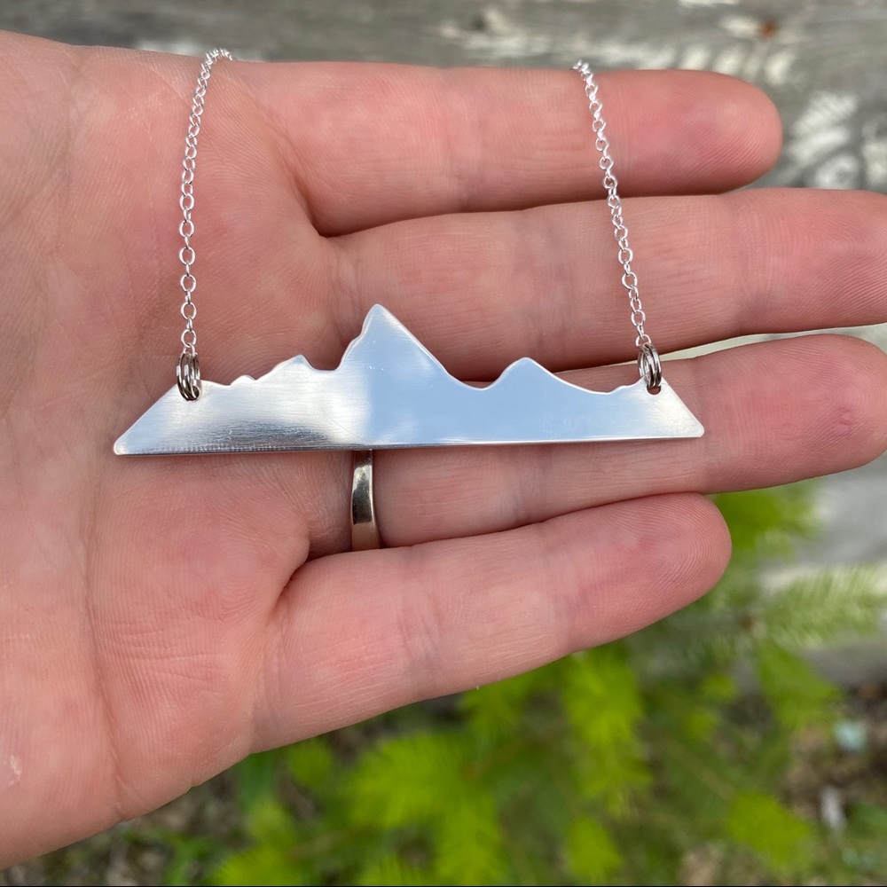 The Grand Tetons Pure .925 Handmade in IDAHO